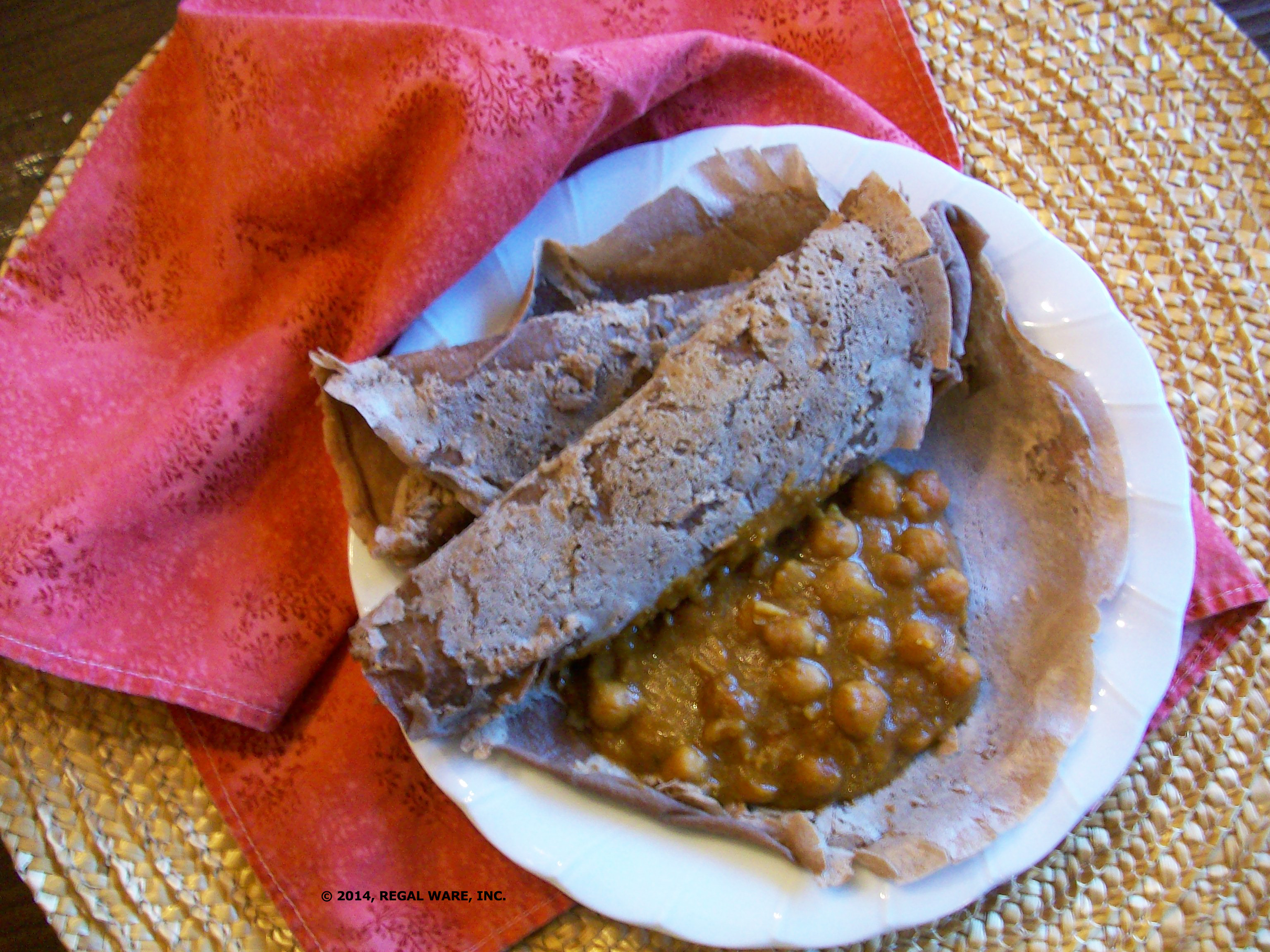 Injera (Ethiopian Flatbread) | Saladmaster Recipes